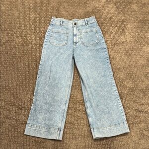 Bagatelle Blue Flare Wide Leg Jeans